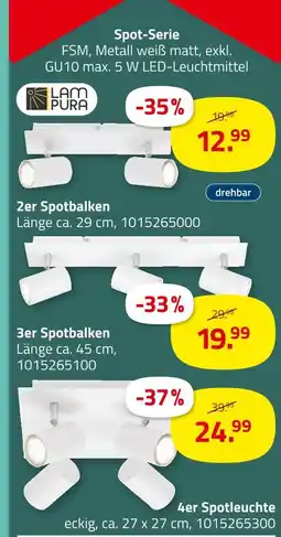 ROLLER Lampura spot-serie Angebot