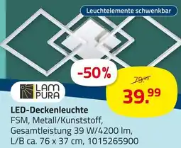 ROLLER Lampura led-deckenleuchte Angebot