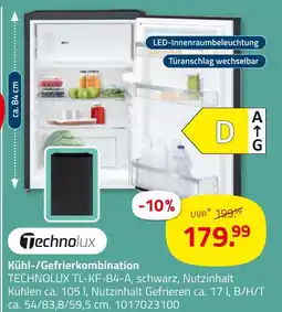 ROLLER Technolux kühl-/gefrierkombination Angebot