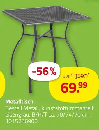 ROLLER Metalltisch Angebot