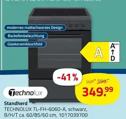 ROLLER Technolux standherd tl-fh-6060-a Angebot