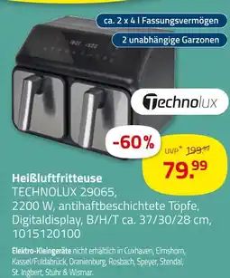 ROLLER Technolux heißluftfritteuse Angebot