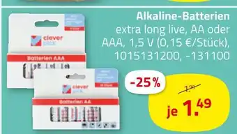 ROLLER Clever pick alkaline-batterien aa oder aaa Angebot