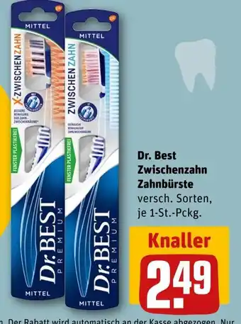 REWE Dr. best zwischenzahn zahnbürste Angebot