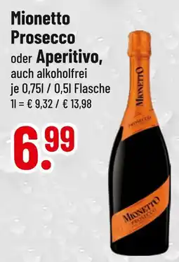 trinkgut Mionetto prosecco oder aperitivo Angebot