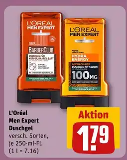 REWE L'oréal men expert men expert duschgel Angebot