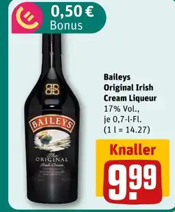 REWE Baileys original irish cream liqueur Angebot