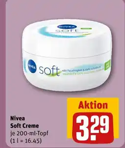 REWE Nivea soft creme Angebot