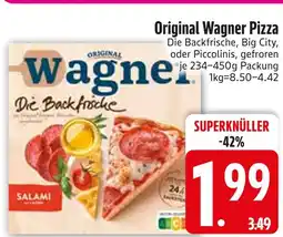 Edeka Wagner original wagner pizza Angebot