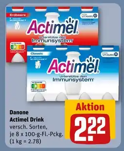 REWE Danone actimel drink Angebot