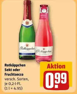 REWE Rotkäppchen sekt oder fruchtsecco Angebot