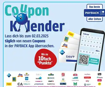 Edeka Payback coupon kalender Angebot