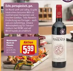 REWE Weinfreunde monte da pimenta Angebot