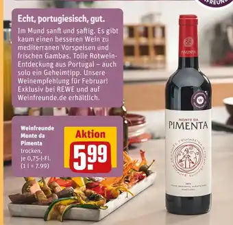 REWE Weinfreunde monte da pimenta Angebot