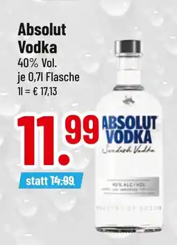 trinkgut Absolut absolut vodka Angebot