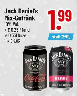 trinkgut Jack daniel's mix-getränk Angebot