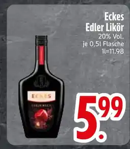 Edeka Eckes edler likör Angebot