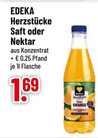 trinkgut Edeka herzstücke saft oder nektar Angebot