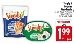 Edeka Simply v simply zum dahin schmelzen pizza oder frisch genießen krauter Angebot