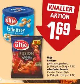 REWE Ültje erdnüsse oder fusion peanuts Angebot