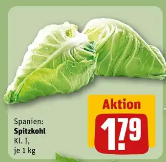 REWE Spitzkohl Angebot