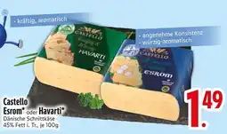 Edeka Castello esrom oder havarti Angebot