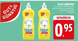 Edeka Gut&günstig classic spülmittel Angebot