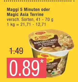 Marktkauf Maggi 5 minuten oder magic asia terrine Angebot