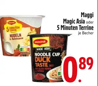 Edeka Maggi magic asia oder 5 minuten terrine Angebot