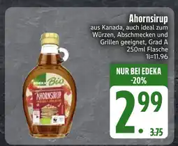 Edeka Edeka bio ahornsirup Angebot