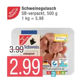 Marktkauf Gut & günstig schweinegulasch Angebot