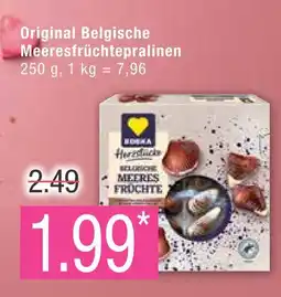 Marktkauf Original belgische meeresfrüchtepralinen Angebot