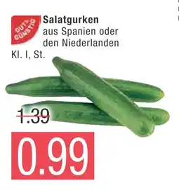 Marktkauf Gut & günstig salatgurken Angebot