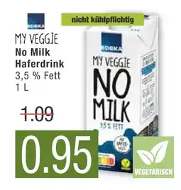 Marktkauf Edeka my veggie no milk haferdrink Angebot