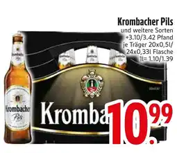 Edeka Krombacher krombacher pils Angebot