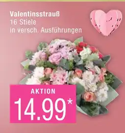 Marktkauf Valentinsstrauß Angebot