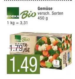 Marktkauf Edeka bio gemüse Angebot