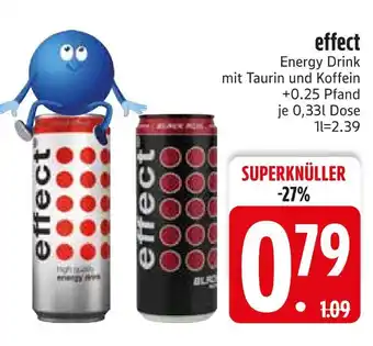 Edeka Effect high quality energy drink oder black aces Angebot