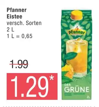 Marktkauf Pfanner eistee Angebot