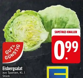 Edeka Gut & günstig eisbergsalat Angebot