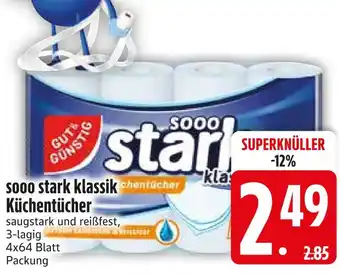 Edeka Gut & günstig sooo stark klassik küchentücher Angebot