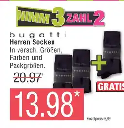 Marktkauf Bugatti herren socken Angebot