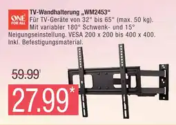 Marktkauf One for all tv-wandhalterung wm2453 Angebot