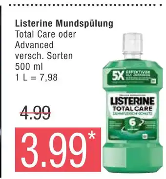 Marktkauf Listerine mundspülung Angebot