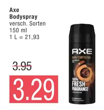 Marktkauf Axe bodyspray Angebot