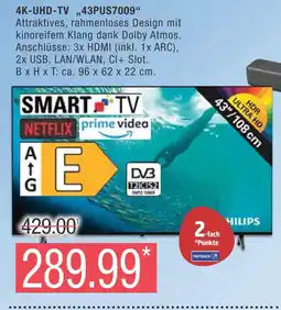 Marktkauf Philips 4k-uhd-tv „43pus7009“ Angebot