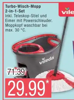 Marktkauf Vileda turbo-wisch-mopp 2-in-1-set Angebot