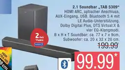 Marktkauf Tab 2.1 soundbar Angebot