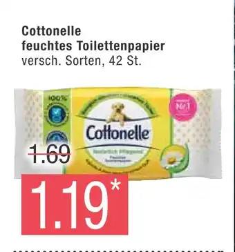 Marktkauf Cottonelle feuchtes toilettenpapier Angebot