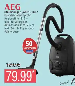 Marktkauf Aeg staubsauger ab31c1gg Angebot